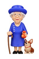MINIX Special Character: Queen Elizabeth II with Corgi