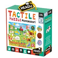 HEADU EN: Montessori hmatové puzzle (2. jakost)