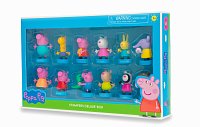 Peppa Pig: 12 figurek s razítkem - Deluxe Box (2. jakost)