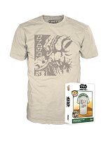 Funko Boxed Tee: SW- Grogu w/Rancor- L