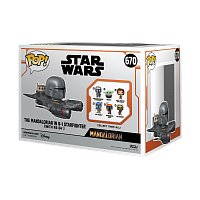 Funko POP Rides: MND S9 - Mandalorian in N1 Starfighter