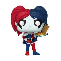 Funko POP Heroes: DC- Harley w/ Pizza