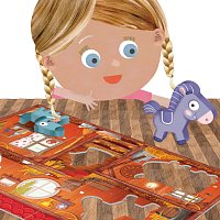 HEADU EN: Montessori Moje první puzzle - Farma