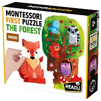 HEADU EN: Montessori Moje první puzzle - Les