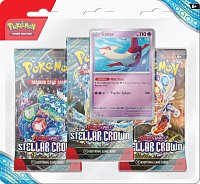 Pokémon TCG: SV07 Stellar Crown - 3 Blister Booster