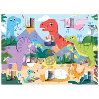 Puzzle schovávačka - Dinosauři