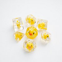 Gamegenic: Embraced Series - Rubber Duck - RPG Dice Set (7pcs)