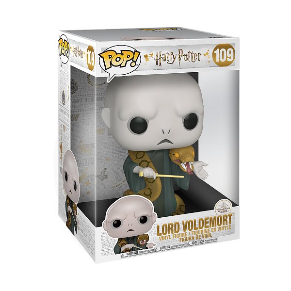 Funko POP HP: Harry Potter - 10" Voldemort w/Nagini