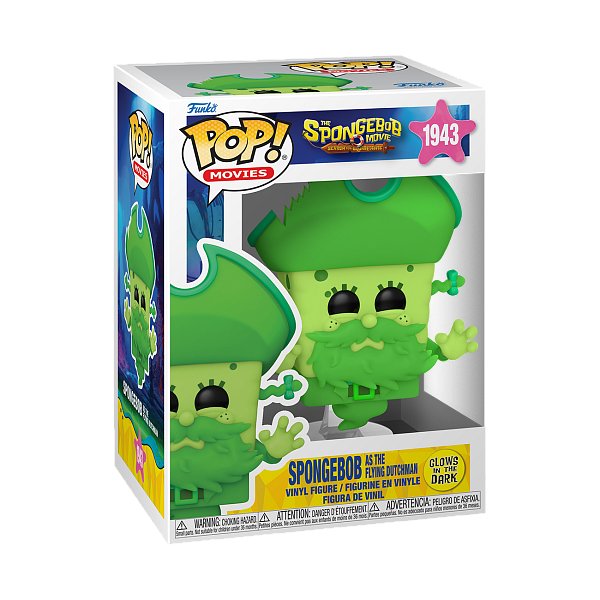 Funko POP Movies: TSM- SpongeBob The Flying Dutchman (Glow)