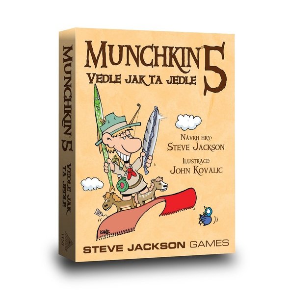 Munchkin - rozšíření 5. (2. jakost)