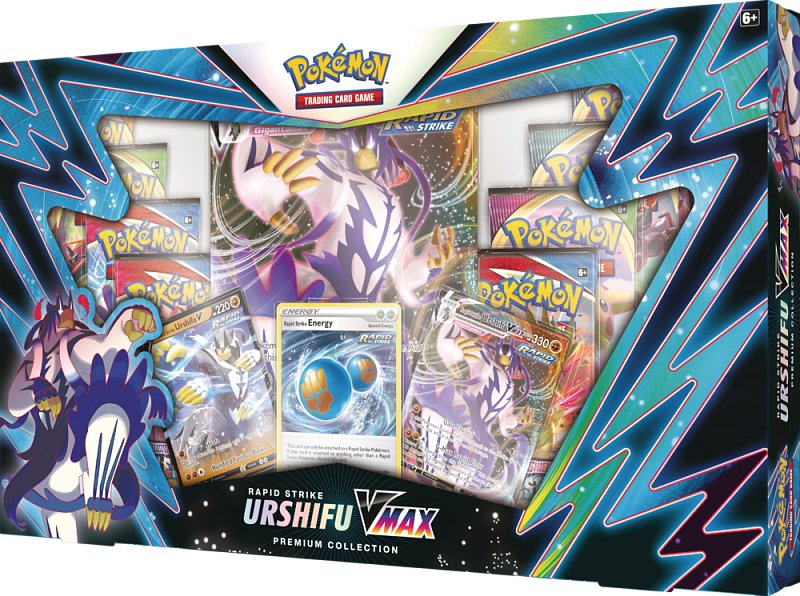 Pokémon TCG: Urshifu Rapid Strike VMax Premium Box