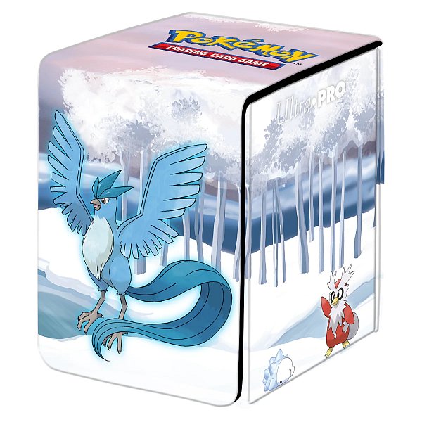 Pokémon UP: GS Frosted Forest - Flip Box kožená krabička na karty