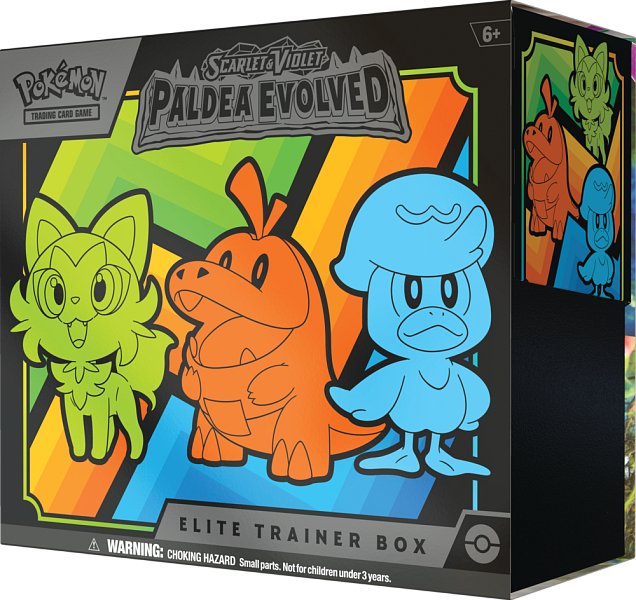 Pokémon TCG: SV02 Paldea Evolved - Elite Trainer Box