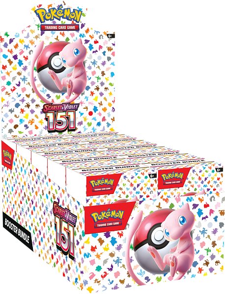 Pokémon TCG: SV 151 - Booster Bundle (2. jakost)