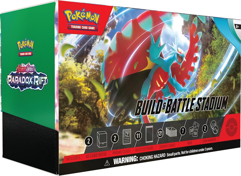 Pokémon TCG: SV04 Paradox Rift - Build & Battle Stadium