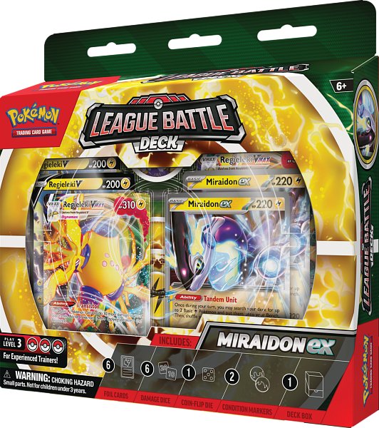 Pokémon TCG: Miraidon ex League Battle Deck