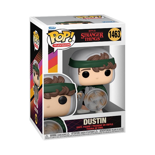 Funko POP TV: ST S4- Hunter Dustin w/shield