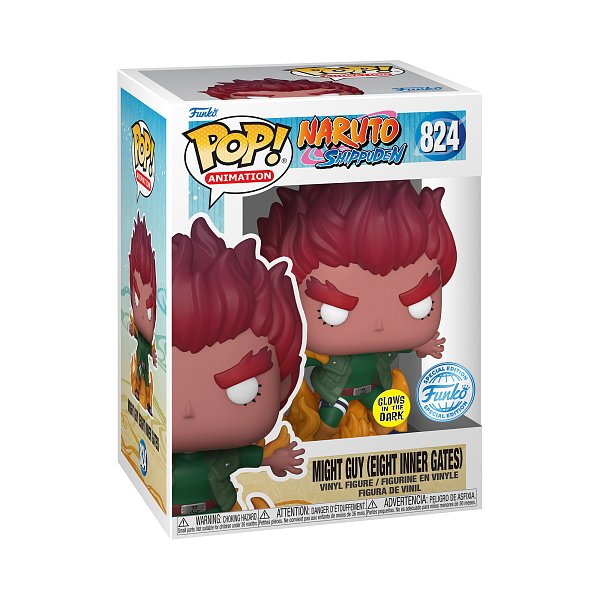 Funko POP Animation: Naruto- Might Guy (Eight Inner Gates)(GW) (2. jakost)