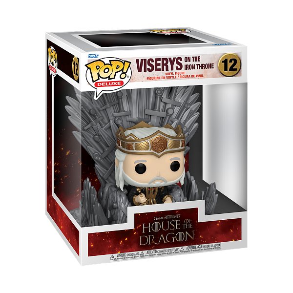 Funko POP DLX: HotD S2- Viserys on Throne