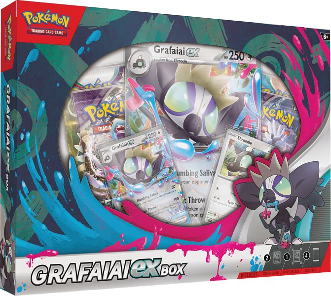 Pokémon TCG: Grafaiai ex Box (2. jakost)