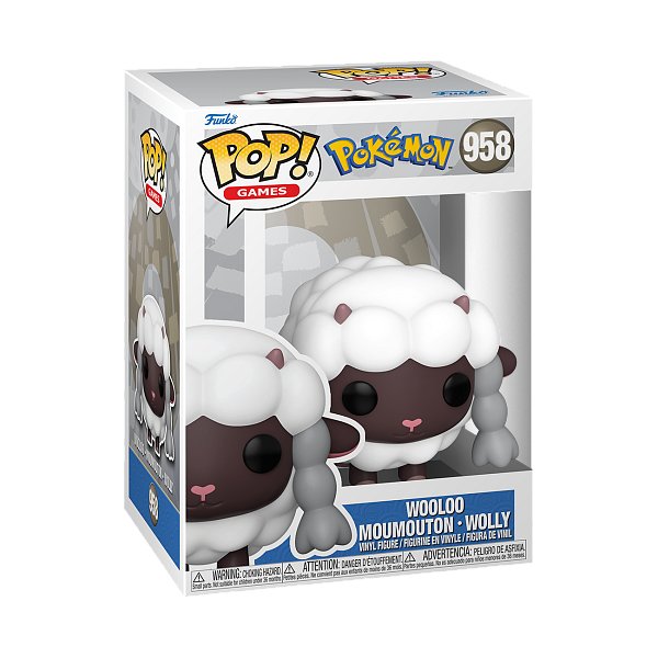 Funko POP Games: Pokemon S14 - Wooloo(EMEA)