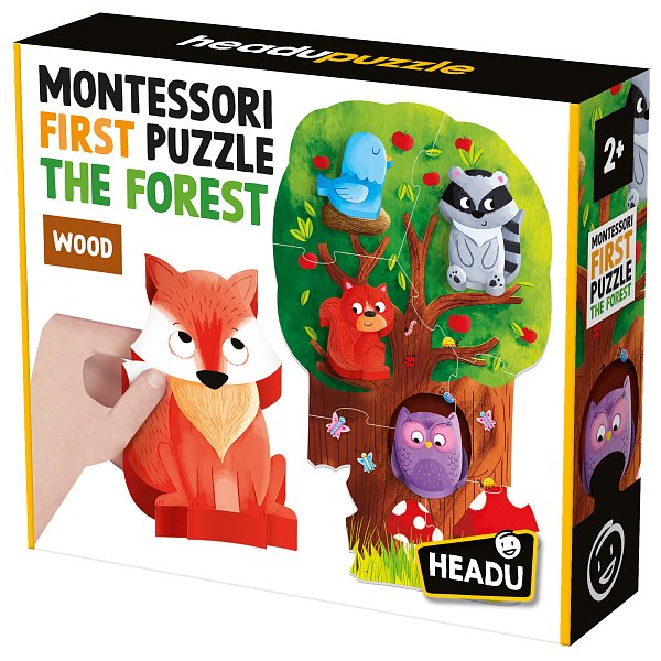 HEADU EN: Montessori Moje první puzzle - Les