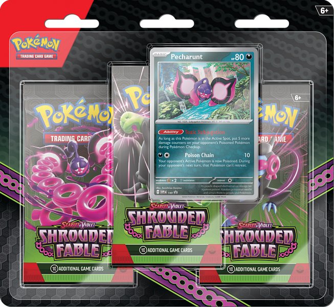 Pokémon TCG: SV6.5 Shrouded Fable - 3 Blister