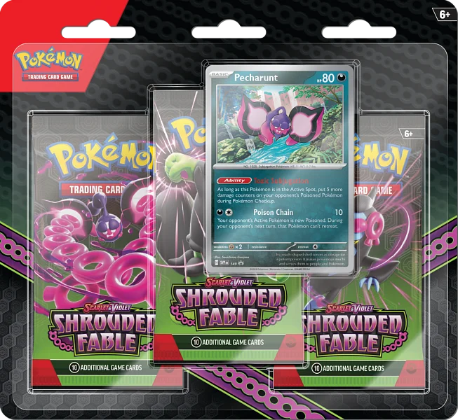 Pokémon TCG: SV6.5 Shrouded Fable - 3 Blister