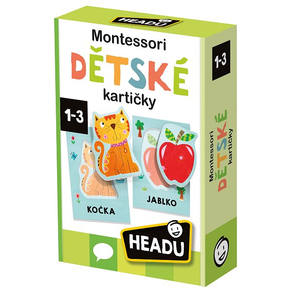 HEADU CS: Montessori Dětské kartičky (2. jakost)