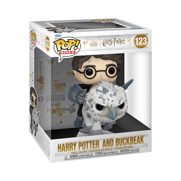 Funko POP Rides DLX: HP POA- Harry & Buckbeak