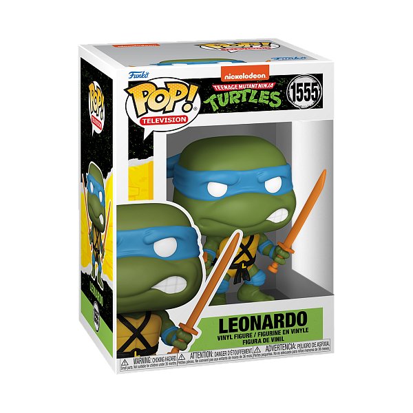 Funko POP TV: TMNT S4 – Leonardo w/CH