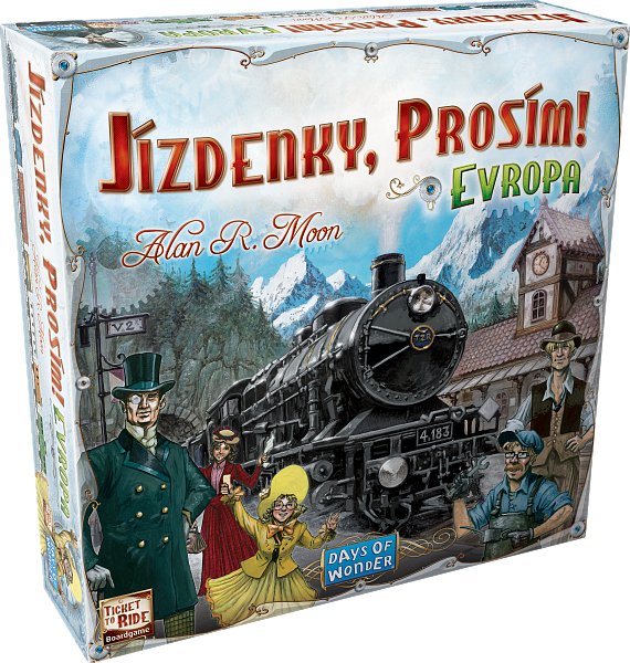 Jízdenky, prosím! Evropa (2. jakost)