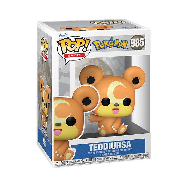 Funko POP Games: Pokemon- Teddiursa(EMEA)