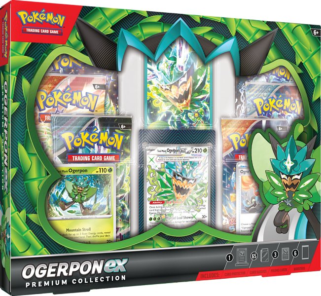 Pokémon TCG: Ogerpon ex Premium Collection