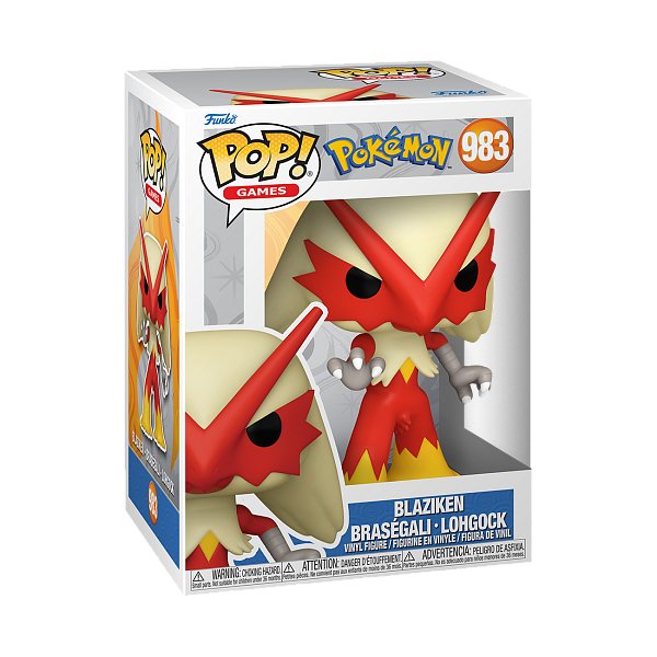 Funko POP Games: Pokemon- Blaziken(EMEA)