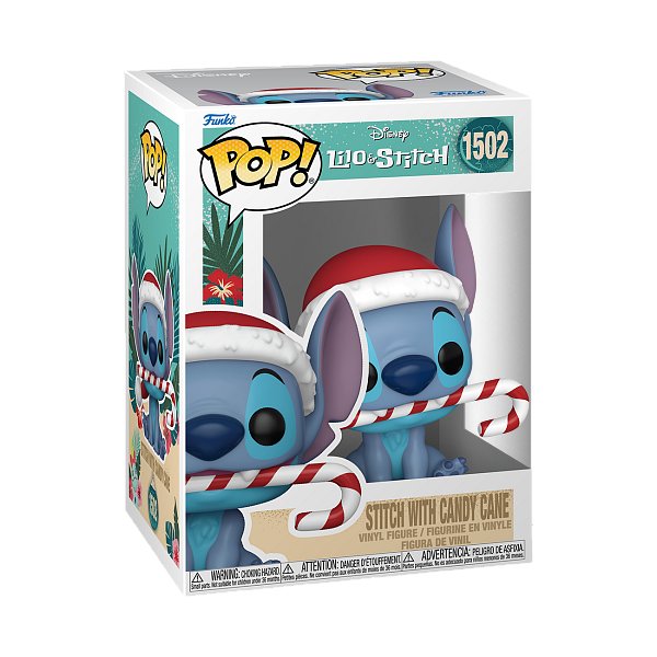 Funko POP Disney: Stitch HLDY– Stitch w/CC