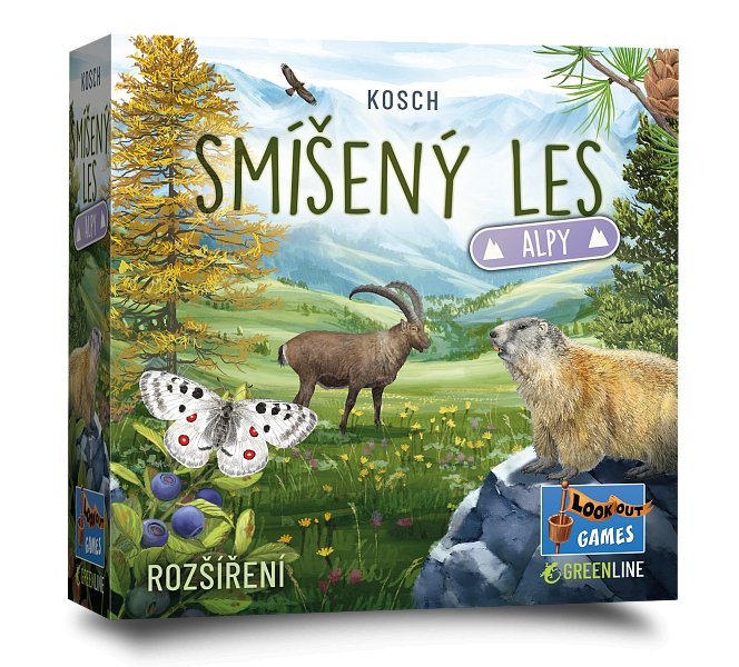 Smíšený les: Alpy