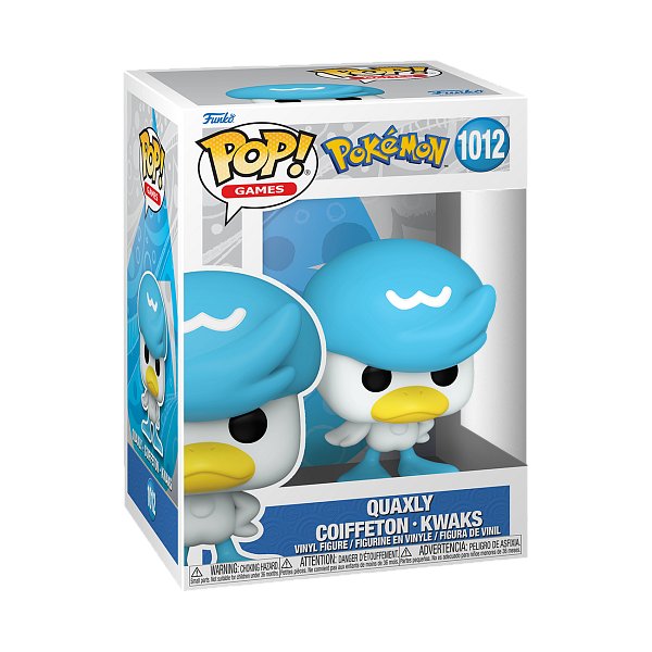 Funko POP Games: Pokemon- Quaxly(EMEA)