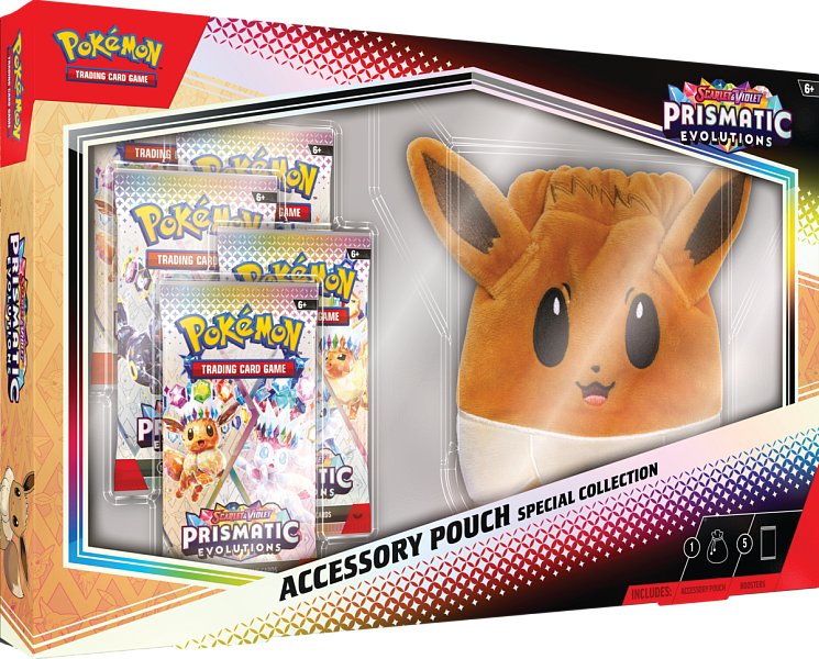 Pokémon TCG: SV8.5 Prismatic Evolutions - Accessory Pouch Collection