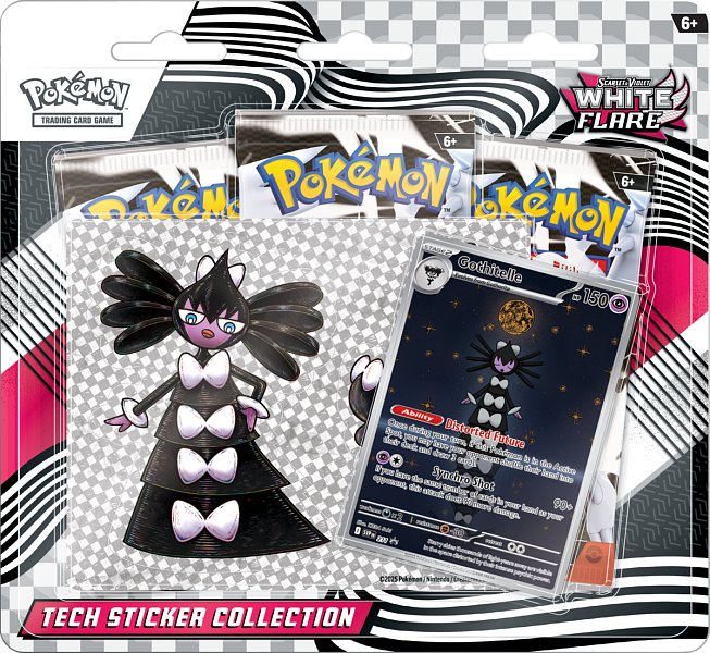 Pokémon TCG: SV10.5 White Flare - Tech Sticker Collection