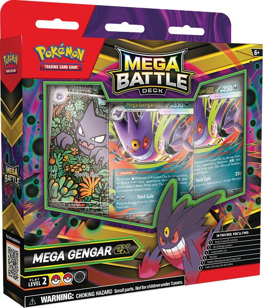 Pokémon TCG: Mega Battle Deck - Gengar ex & Diancie ex