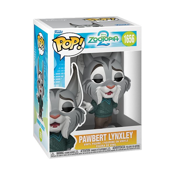 Funko POP Disney: Zootopia 2 - Pawbert Lynxley
