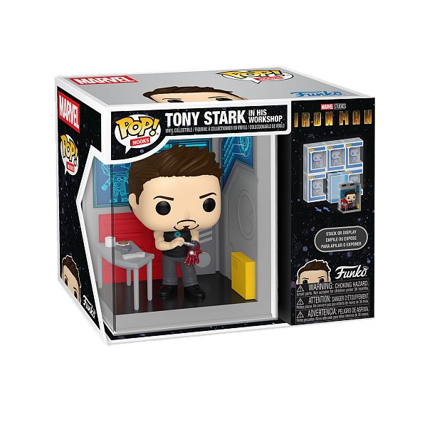 Funko POP Nooks: Marvel - Tonys Garage (2. jakost)