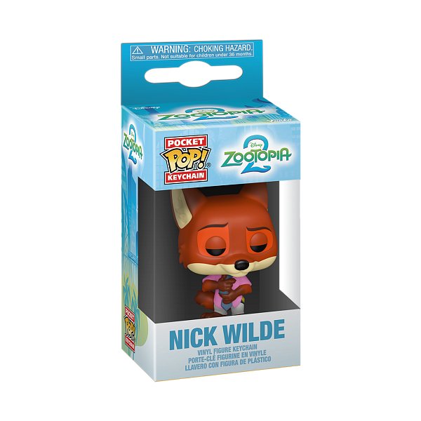 Funko POP Keychain: Zootopia 2 - Nick Wilde