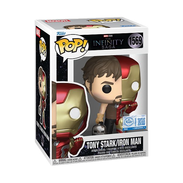 Funko POP Marvel: Split- Iron Man/Tony Stark