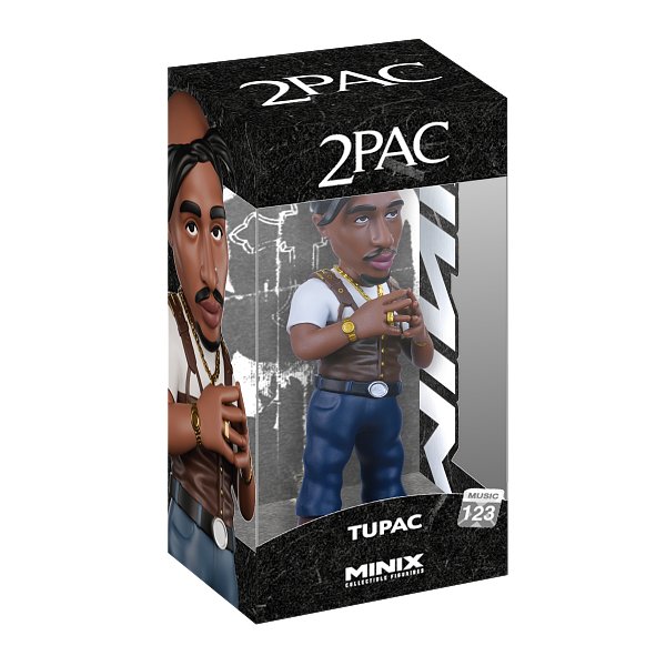 MINIX Music: Tupac - Tupac (black scarf)