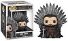 Funko POP Deluxe: Game of Thrones S10 - Jon Snow Sitting on Iron Throne