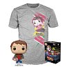 Funko POP & Tee: BTTF- Marty w/Hoverboard- S