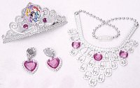 Disney princezny - Set s korunkou a šperky pro princeznu