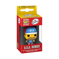 Funko POP Keychains: Simpsons S6 - USA Homer